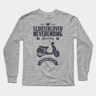 Scooter Lover Never Ending Identity Long Sleeve T-Shirt